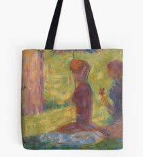 Georges Seurat, Study of Figures for "La Grande Jatte", 1884/1885 Painting Tote Bag