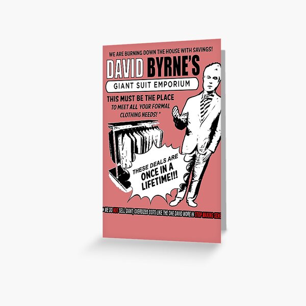 Item preview, David Byrne's Giant Suit Emporium designed and sold by Nate Gonzales.