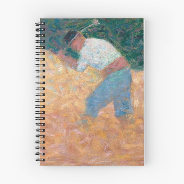 Item preview, Georges Seurat, The Stone Breaker, 1882 Painting designed and sold by VibrantDesign.