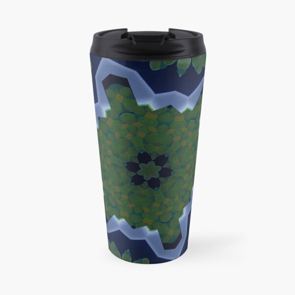 Peas and Ice Pedals Circle Design Offering at Green Bee Mee Travel Mug