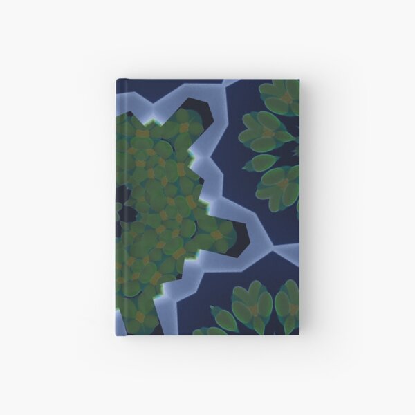 Peas and Ice Pedals Circle Design Offering at Green Bee Mee Hardcover Journal
