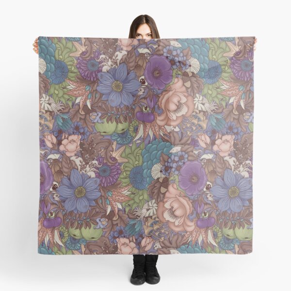The Wild Side - Cool tones Scarf