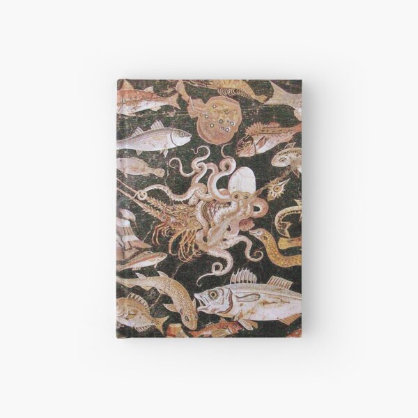 Artikel-Vorschau von POMPEII-SAMMLUNG / ANTIKES MEER – MEERESLEBE-SZENE, TINTENFISCH UND FISCHE, designt und verkauft von BulganLumini.