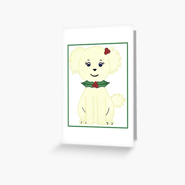 Holiday Pup Greeting Card