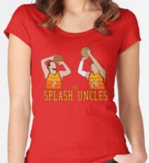Die Splash Onkel Tailliertes Rundhals-Shirt
