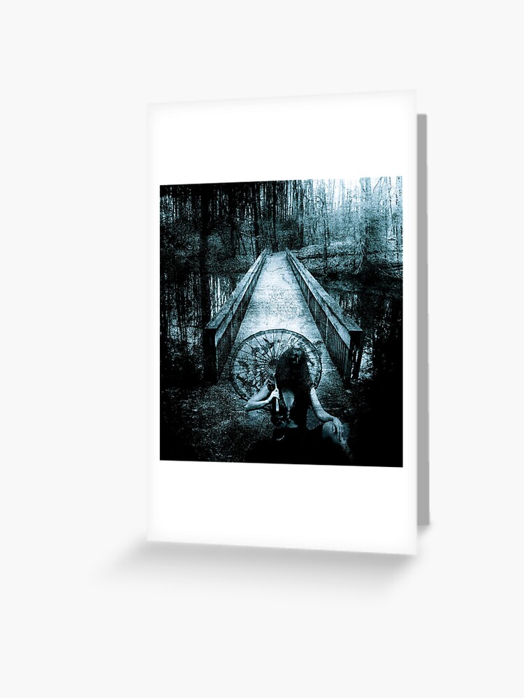 Thumbnail 1 of 2, Greeting Card, The Crossing designed and sold by KatarinaSilva.