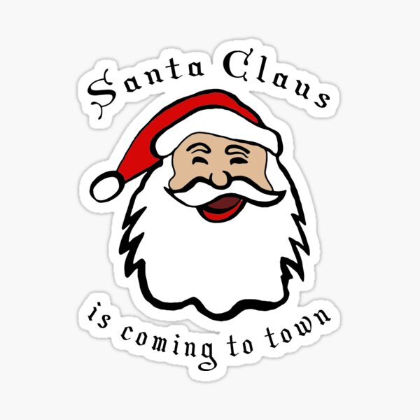 ✨Cool✨ Santa Claus is coming to town! FREE santa stickers will