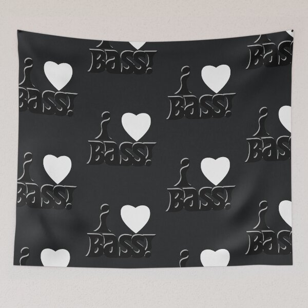 Item preview, I Love Bass Music Lover designed and sold by ttuniques.