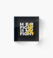 Appendix Cancer Awareness Acrylic Block