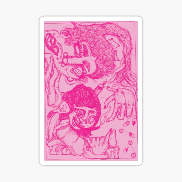 Item preview, Trippy Pink designed and sold by georgiehingsart.