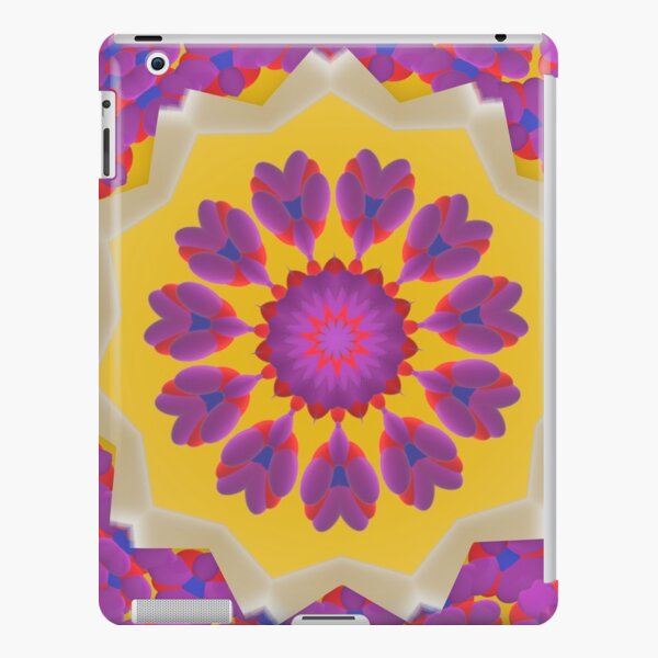 Purple Pedals 3D in the Sun Design Offering at Green Bee Mee iPad Snap Case