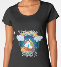 Unicorns are born in 2002 / Einhorn Women's Premium T-Shirt