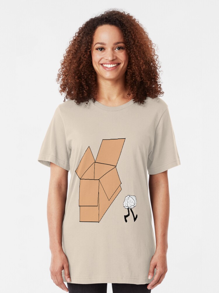 Alternate view of Think Outside of the Box Slim Fit T-Shirt