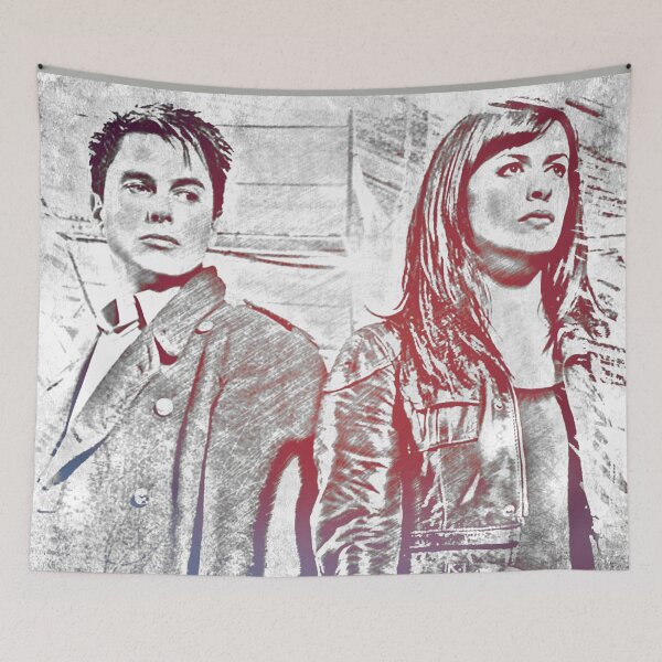 Item preview, Captain Jack and Gwen  designed and sold by TizianaDF.