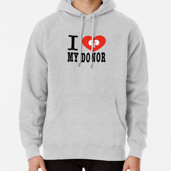 I Heart My Donor - Kidneys Pullover Hoodie
