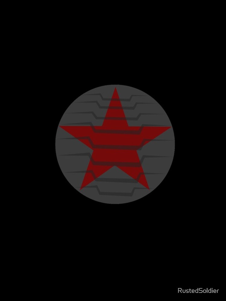 Thumbnail 4 of 4, iPhone Case, Winter Soldier Simple Star designed and sold by RustedSoldier.