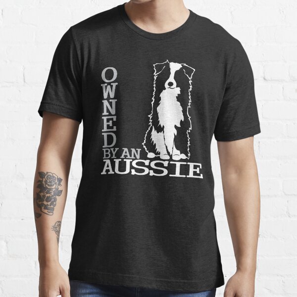 "Owned by an Aussie Australian Shepherd Dog NickerStickers® on