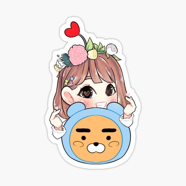 Kkura Hearts Sticker