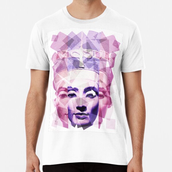 Nefertiti in pink & purple Premium T-Shirt
