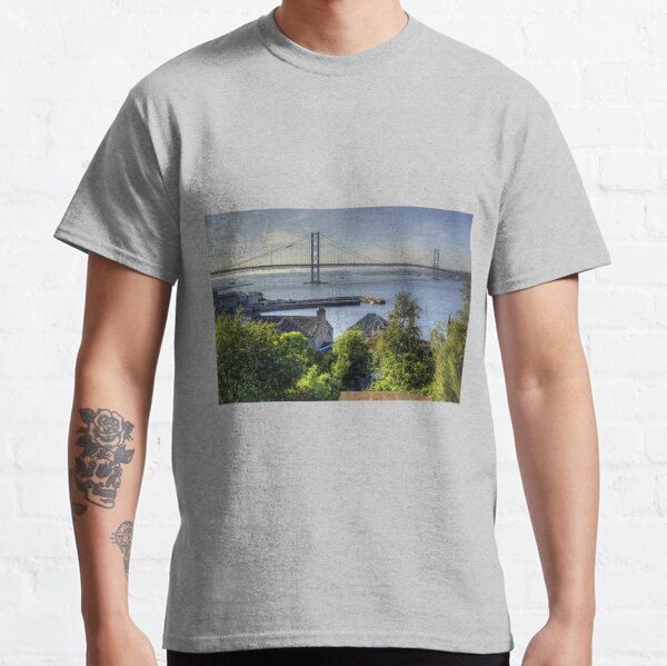 Forth Road Bridge and Harbour Classic T-Shirt