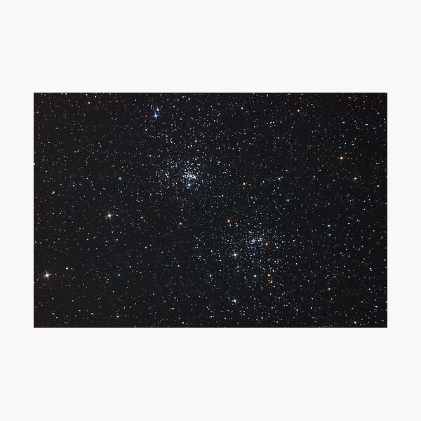 Double Star Cluster Photographic Print