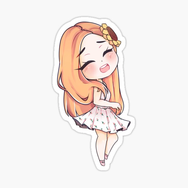Qri is a flower Sticker