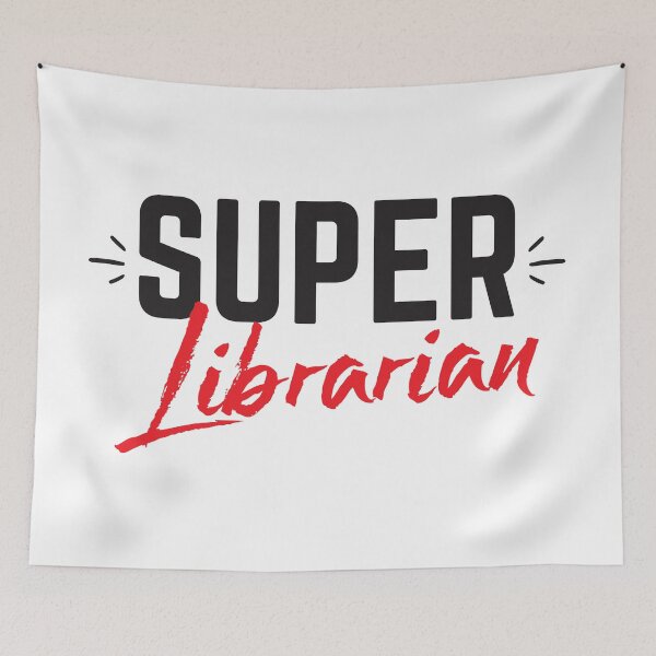 Item preview, Super librarian! designed and sold by jazzydevil.