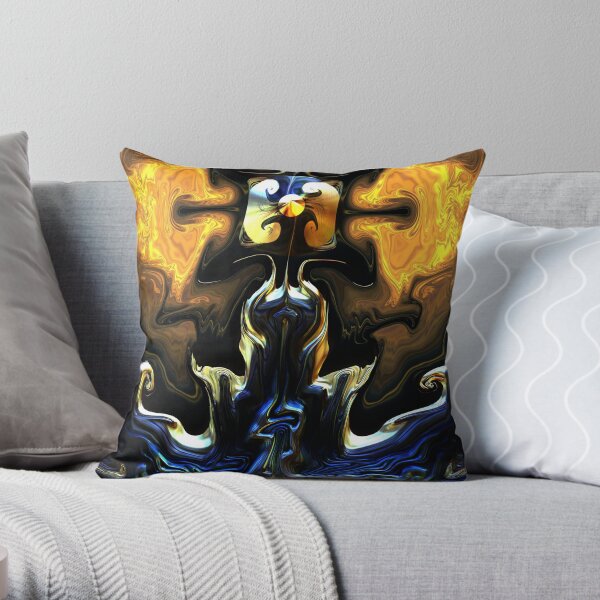 Diaspora by Spaced Painter Throw Pillow
