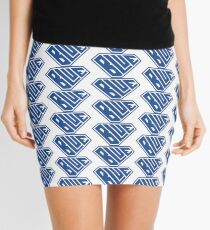 Blue SuperEmpowered (Blue) Mini Skirt