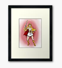 Princess of Power Framed Print