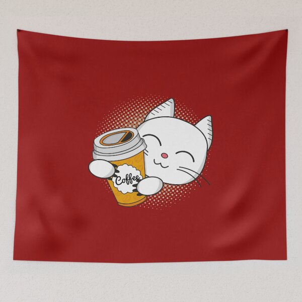 Item preview, Kawaii Cat and Coffee, coffee, cats, kitten designed and sold by Spoox.