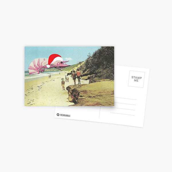 Santa Prawn Postcard