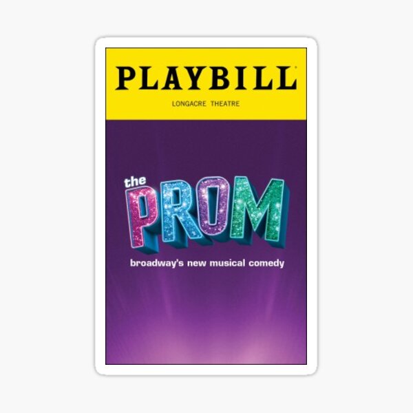 the prom musical new Sticker