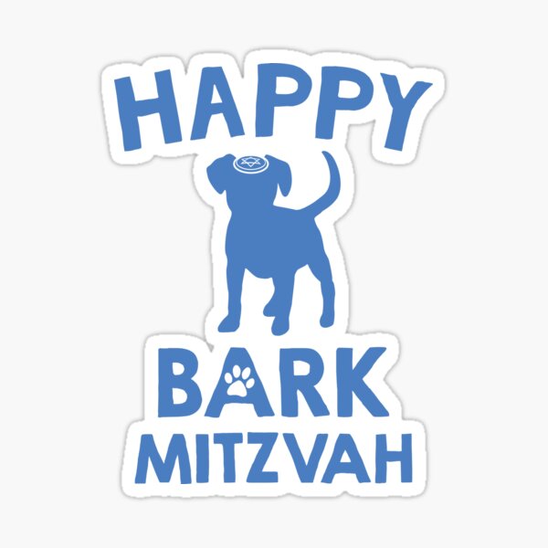Item preview, Happy Bark Mitzvah designed and sold by IncognitoMode.