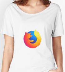 Firefox Logo Women's Relaxed Fit T-Shirt