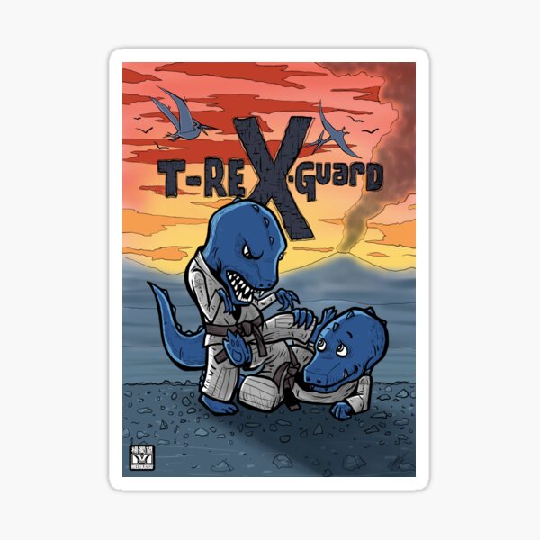 T-Rex-guard Sticker