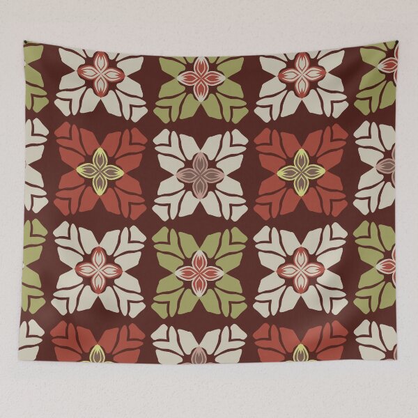 Item preview, Trendy Retro Style Flower  designed and sold by Limolida.