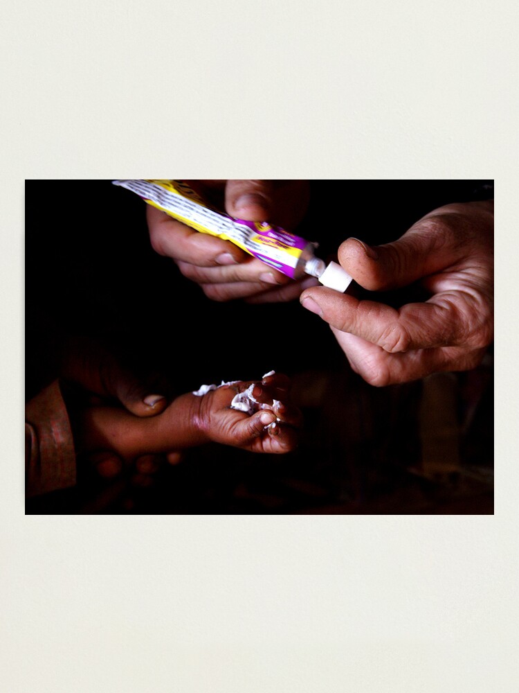 Alternate view of Healing Hands in Rajasthan, India Photographic Print