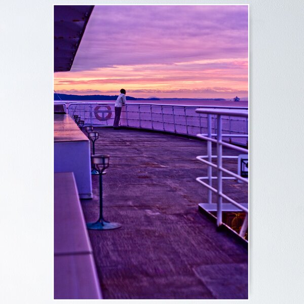 Item preview, Enjoying the Sunset from a Ferry designed and sold by Moral.