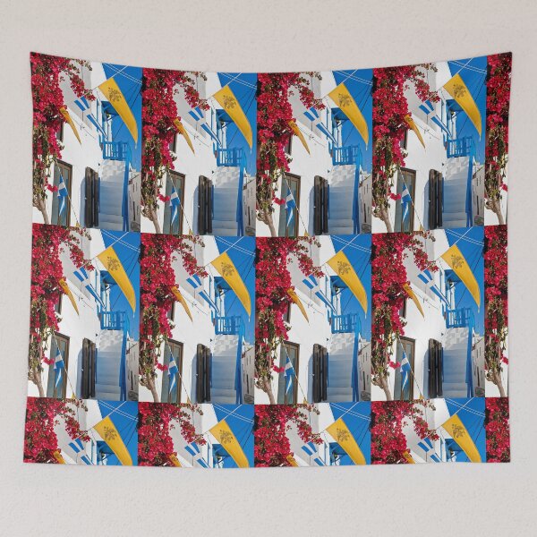 Item preview, Greece. Streets of Mykonos. designed and sold by vadim19.
