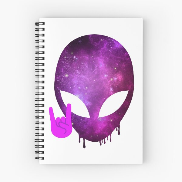 Item preview, Drippy Alien - Purple Galaxy designed and sold by sailorkaleb.