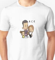 The Ace Family Cartoon Drawing Short Sleeve Shirt Unisex T-Shirt