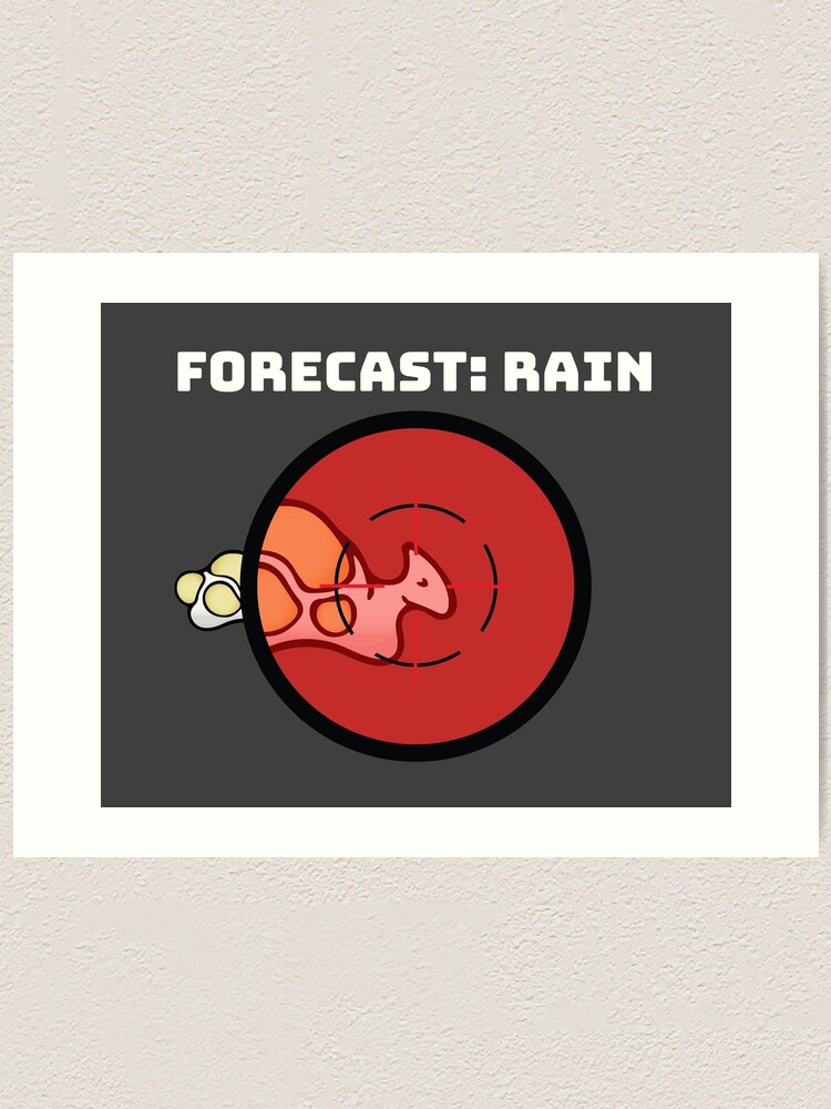 Rimworld Gaming Hunting Boomalope Forecast: Rain funny meme indie