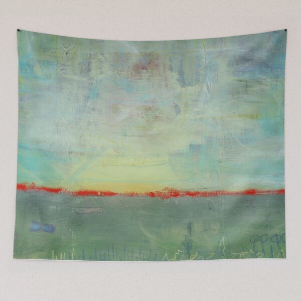 Item preview, Abstract Sunrise Landscape designed and sold by Jean Plout.