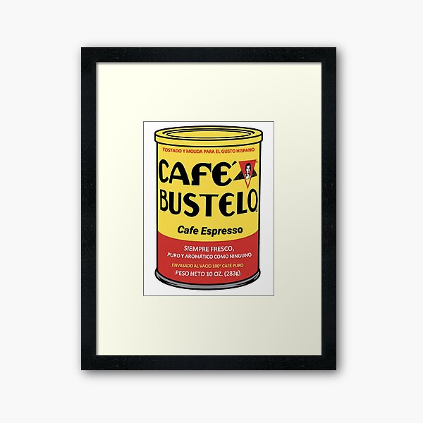 Cafe Bustle Framed Art Print