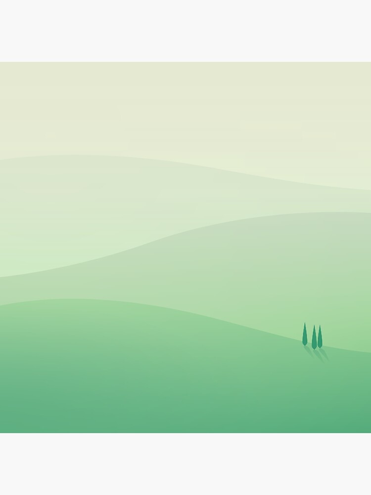 Thumbnail 3 of 3, Throw Pillow, Hills // Minimal landscapes designed and sold by Pierluigi Scotolati.