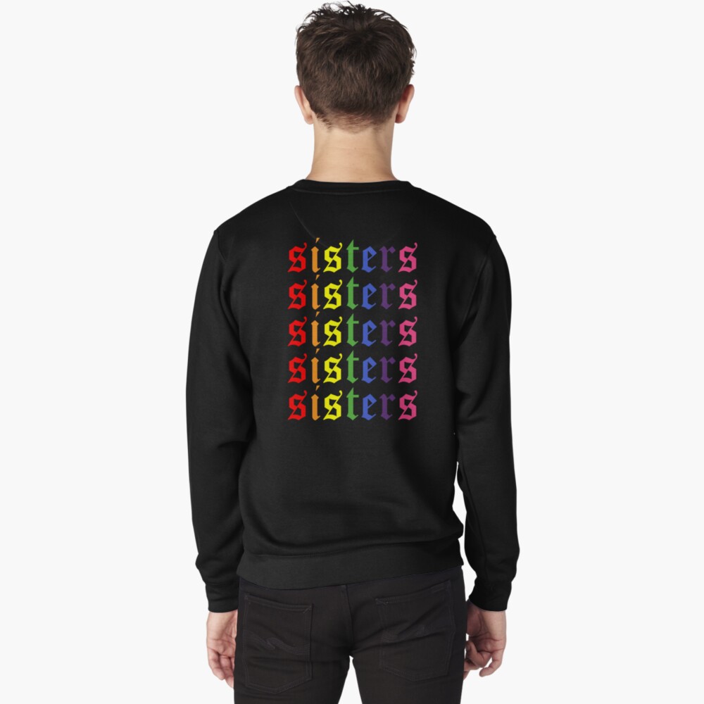 sisters artistry repeating hoodie