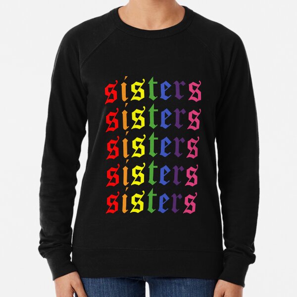 James Charles Sisters Artistry Logo Repeating Lightweight Sweatshirt