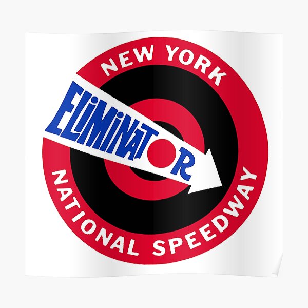 "New York National Speedway" Poster for Sale by Retrostickersnz Redbubble
