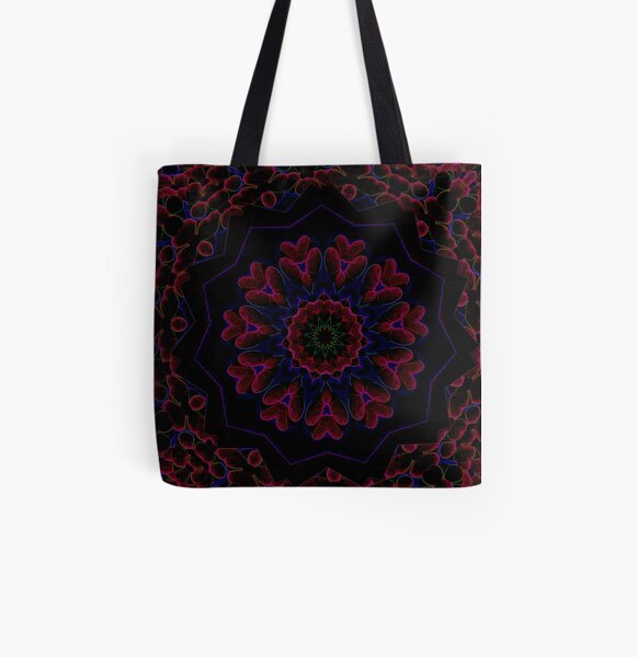 Post Alien Luminance Pedals Design Offering From Green Bee Mee All Over Print Tote Bag